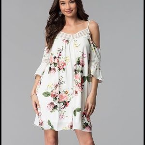 Sequins Hearts mini dress